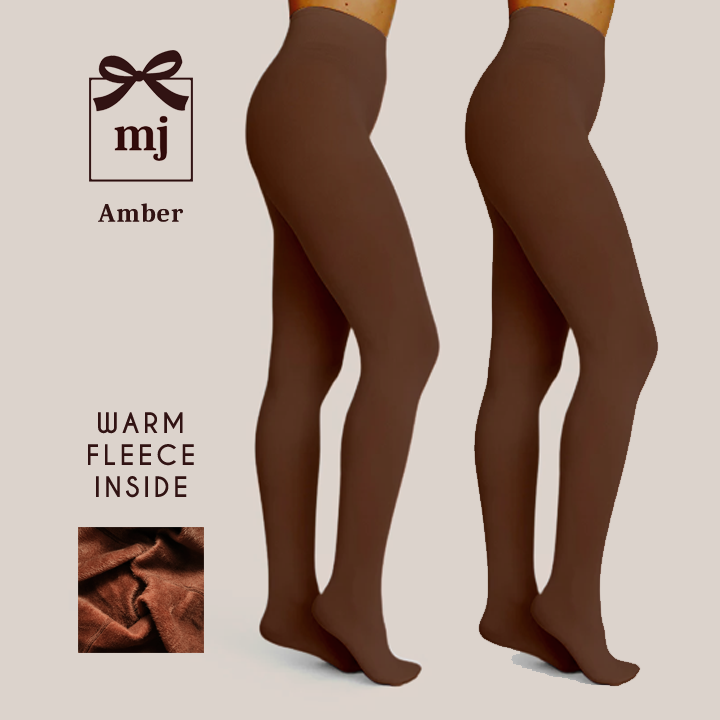 Nude Fleece Lined Tights (2 Pairs) – Mocha Jane
